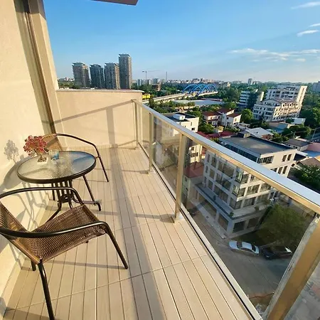 Soho Apartment - City View With Rooftop Garden Bucarest Exterior foto